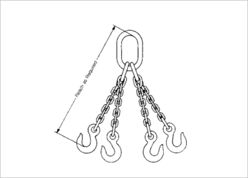  Four Leg Chain Sling